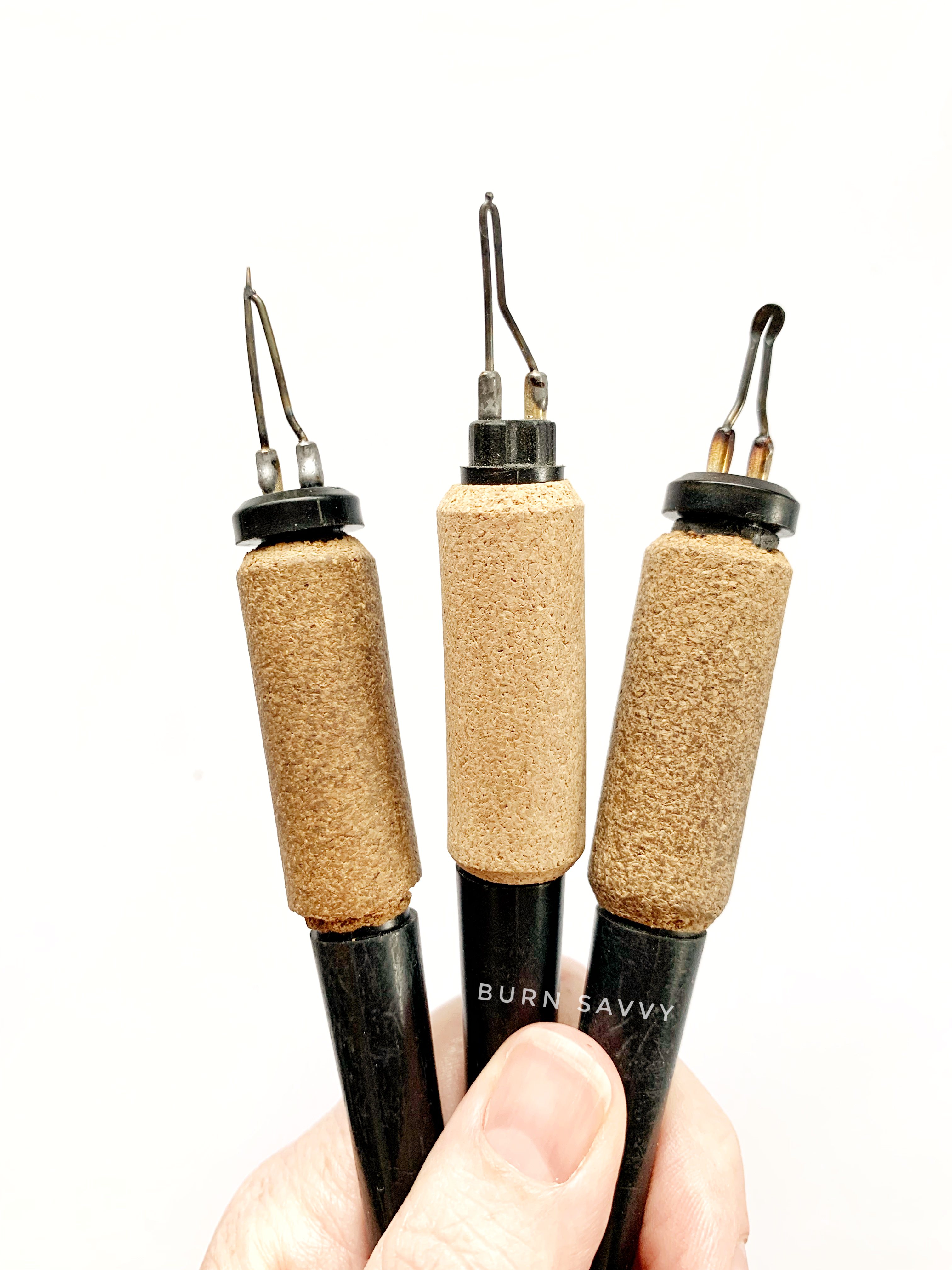 WIRE NIB #3: Woodburning Tips and Their Uses - Rounded Shader or Shading  Nib 