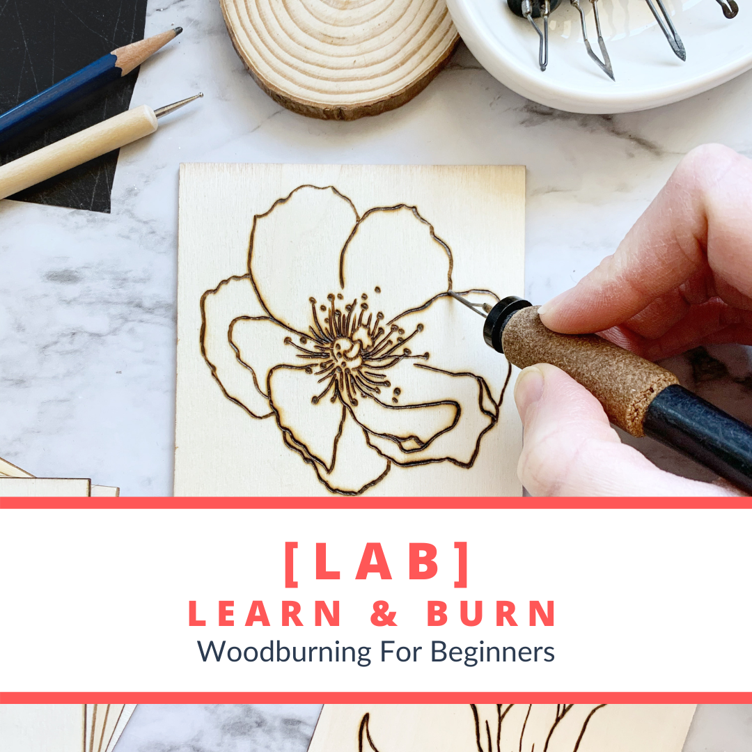 LAB beginner woodburning course