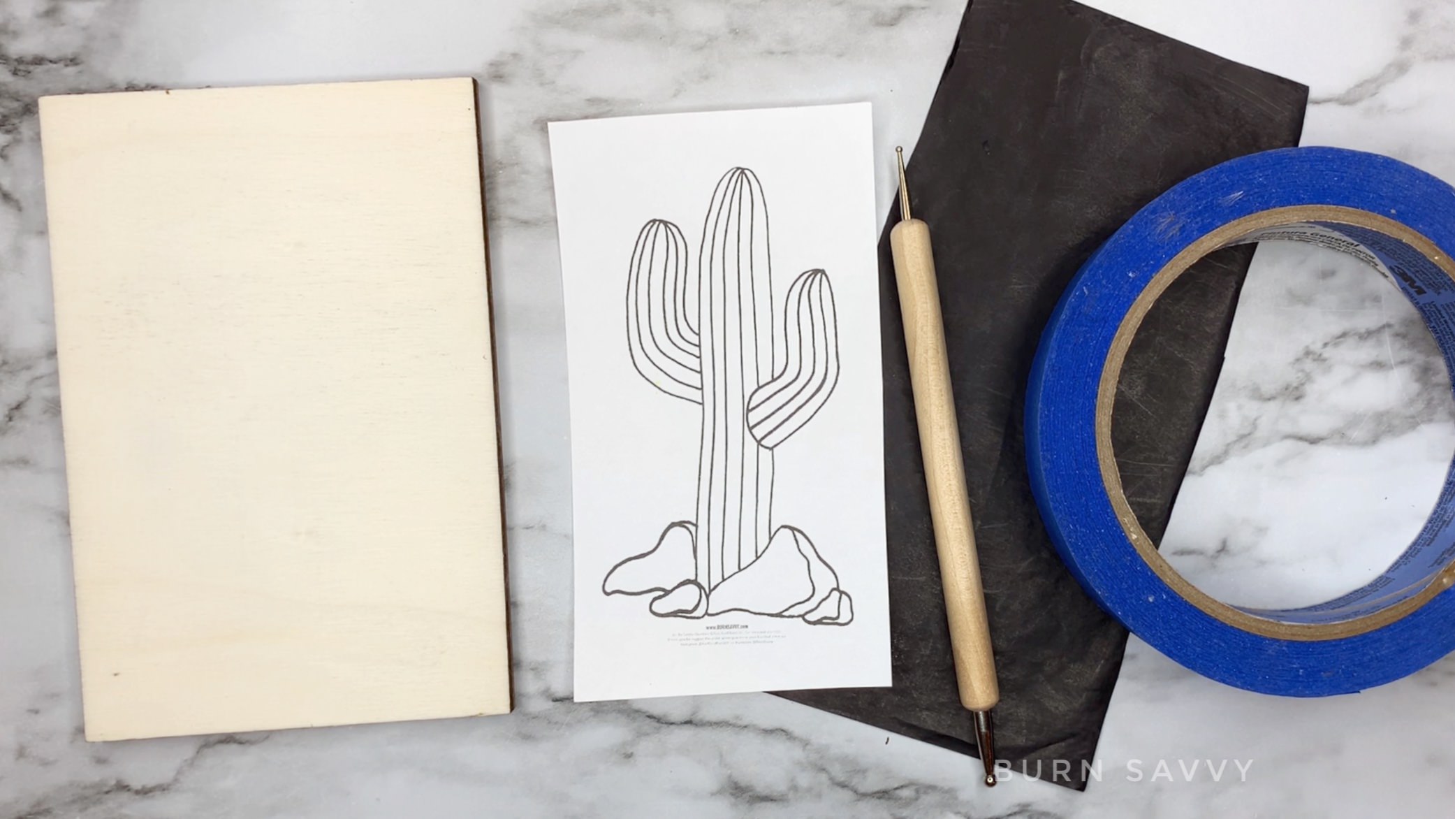 DIY Wood Transfer Paper