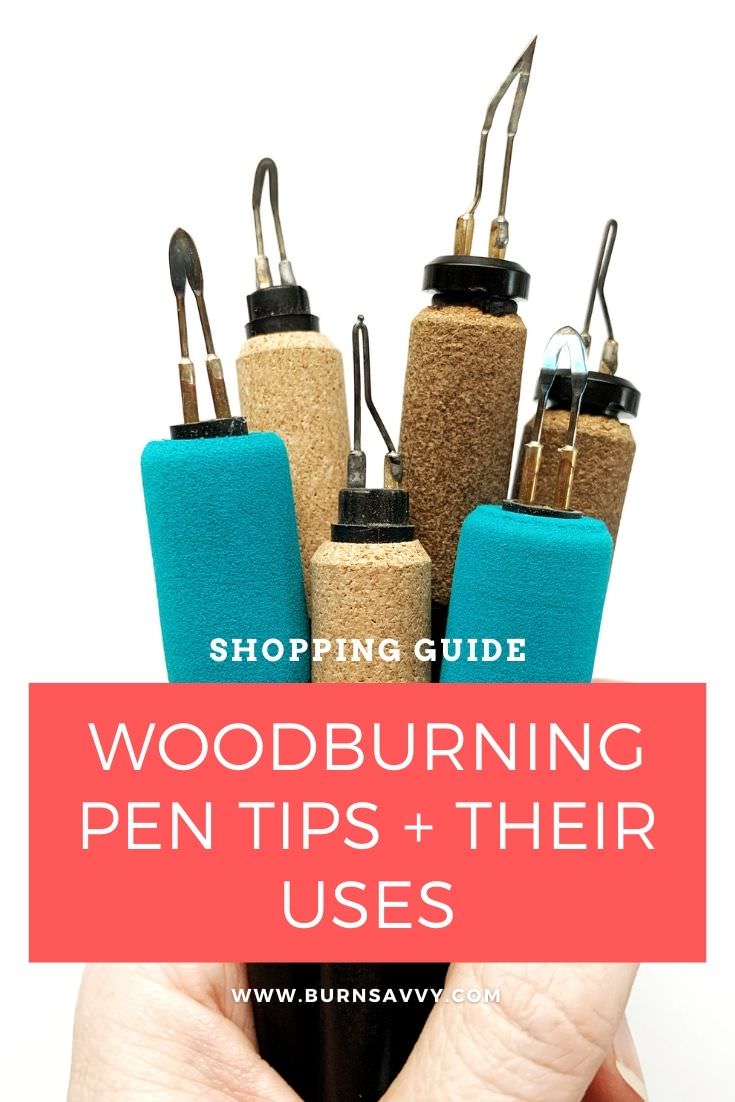 wood burning pen tips and their uses