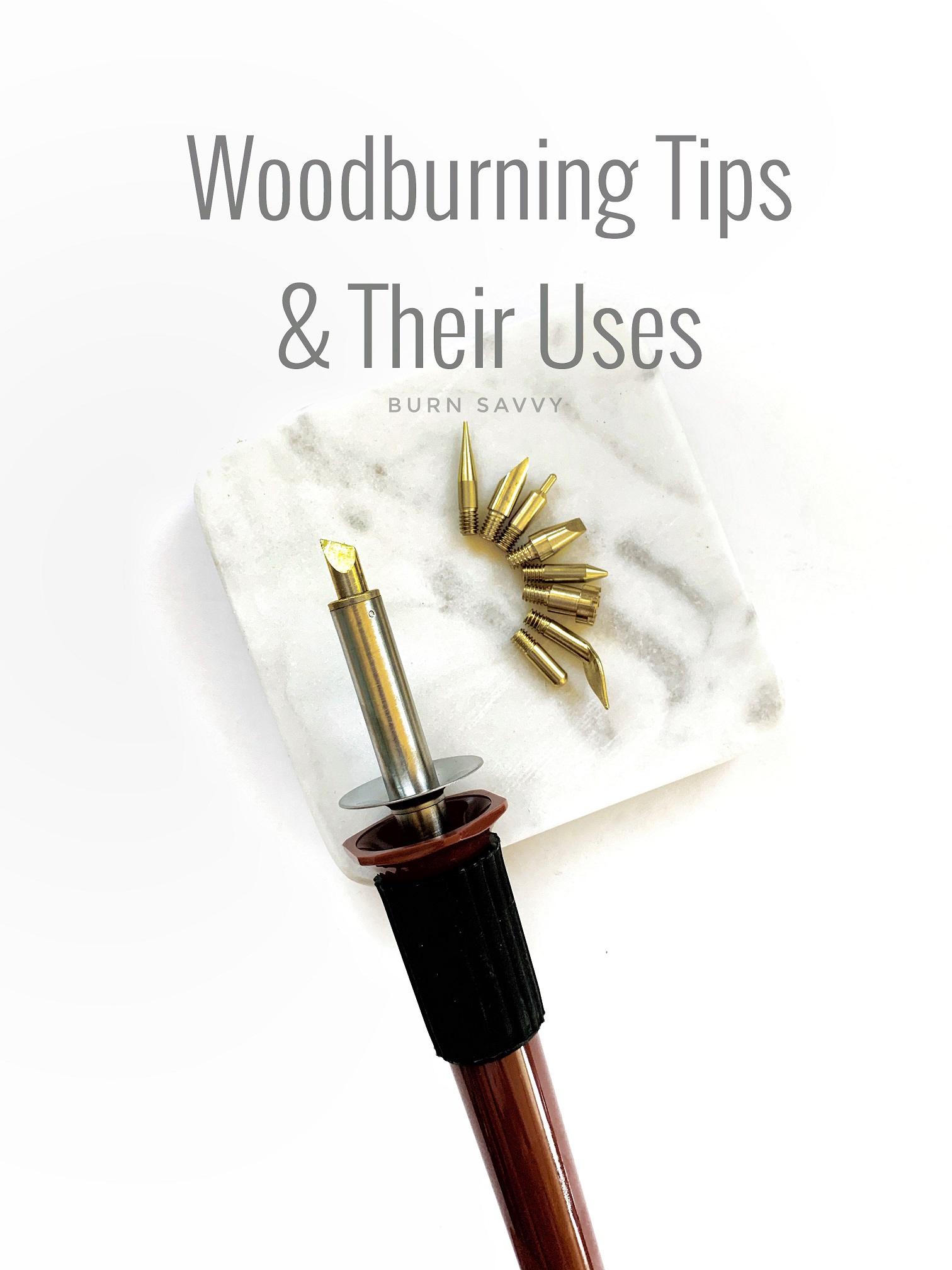 Wood Burning Set + 7 Tips