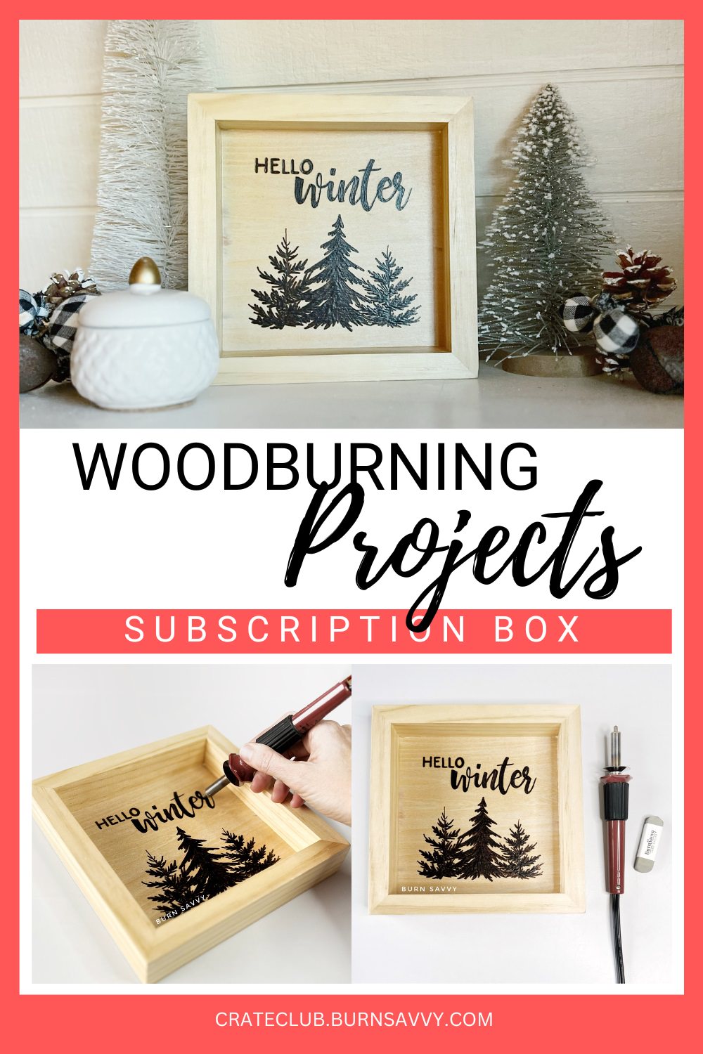 January Crate Club Hello Winter Pinterest